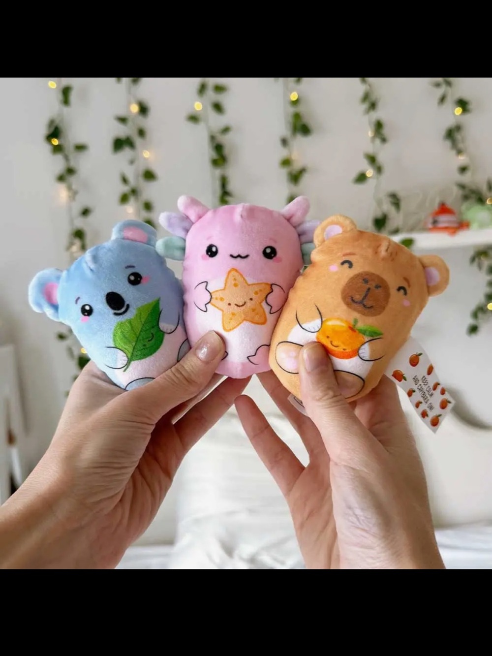 1 Random Bubble Stuffed Squishy Friend from Top Trendz